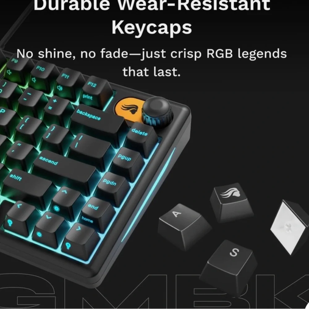 GMMK 75% RGB Gaming Keyboard - Black